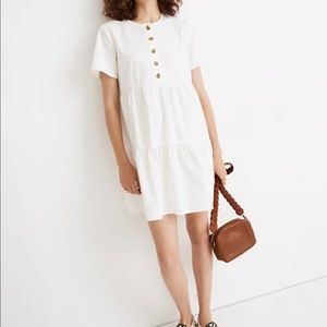 Madewell dress; white, size xxs